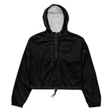 Women’s Cropped Windbreaker - Black