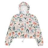 Women’s Cropped Windbreaker - Floral