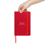 Hardcover Bound Notebook - Student Nurse