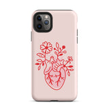 Tough Case for iPhone® - Heart/Floral