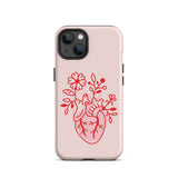 Tough Case for iPhone® - Heart/Floral