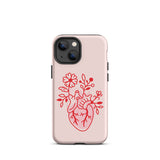 Tough Case for iPhone® - Heart/Floral