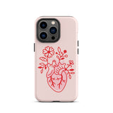 Tough Case for iPhone® - Heart/Floral