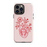 Tough Case for iPhone® - Heart/Floral