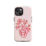 Tough Case for iPhone® - Heart/Floral