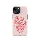 Tough Case for iPhone® - Heart/Floral