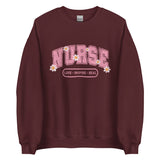Unisex Sweatshirt - Nurse (Daisies)