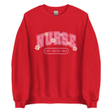 Unisex Sweatshirt - Nurse (Daisies)