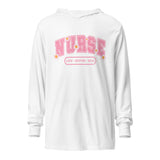 Hooded Long Sleeve - Nurse (Daisies)