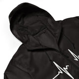 Unisex Lightweight FULL LENGTH Zip Up Windbreaker - EKG