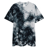 Oversized tie-dye t-shirt - Med Life (Black)