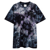 Oversized tie-dye t-shirt - Med Life (White)