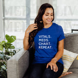 Tee - Vitals. Meds. Chart. Repeat.