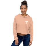 Cropped Hoodie - Med Symbol