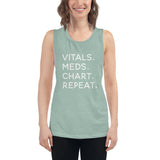 Tank - Vitals. Meds. Chart. Repeat.